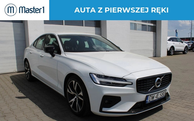 Volvo S60 cena 129850 przebieg: 167221, rok produkcji 2020 z Miłosław małe 191